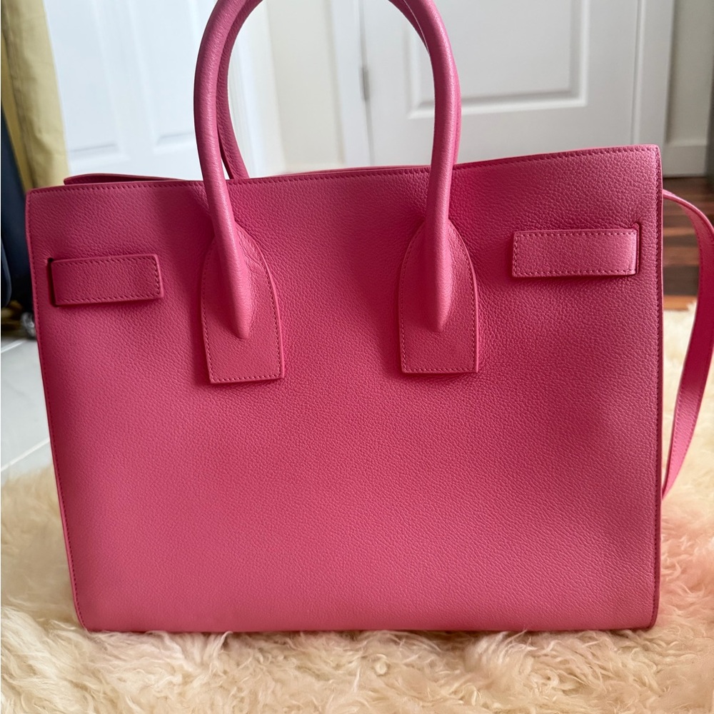 Yves Saint Laurent Pink Satchel Bag - Picture 2 of 7